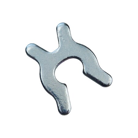 Huyett X-Washer Split Retaining Ring, Steel Zinc Plated Finish, 11/16 in Shaft Dia XRING-0687